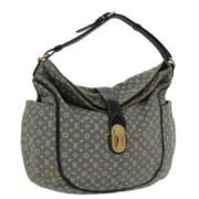 Pre-owned Canvas louis-vuitton-bags Louis Vuitton Vintage , Gray , Dam...