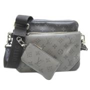 Pre-owned Fabric louis-vuitton-bags Louis Vuitton Vintage , Gray , Dam...