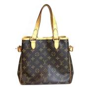 Pre-owned Canvas louis-vuitton-bags Louis Vuitton Vintage , Brown , Da...