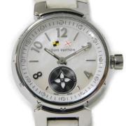 Pre-owned Fabric watches Louis Vuitton Vintage , White , Dames