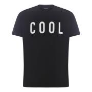 Zwarte T-shirts en Polos voor Heren Dsquared2 , Black , Heren