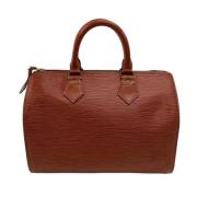 Pre-owned Leather louis-vuitton-bags Louis Vuitton Vintage , Brown , D...