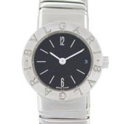 Pre-owned Metal watches Bvlgari Vintage , Black , Dames