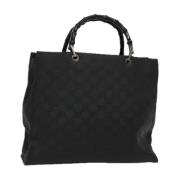 Pre-owned Nylon gucci-bags Gucci Vintage , Black , Dames