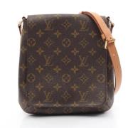 Pre-owned Canvas crossbody-bags Louis Vuitton Vintage , Brown , Dames