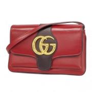 Pre-owned Leather gucci-bags Gucci Vintage , Red , Dames