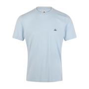 Casual Katoenen T-shirt C.p. Company , Blue , Heren