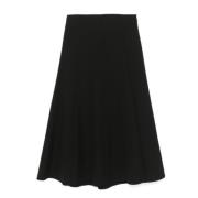 Zwarte Dottie Lange Rok met Rits Simkhai , Black , Dames