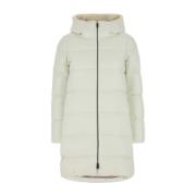 Stijlvolle Witte Donsjas Herno , White , Dames