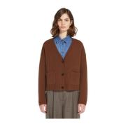 Stijlvolle Cardigan voor Vrouwen Weekend , Brown , Dames