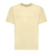 Gele T-shirt voor mannen Wales Bonner , Yellow , Heren