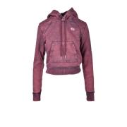 Bordeaux Sweatshirt voor Vrouwen Diesel , Red , Dames