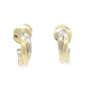 Pre-owned Yellow Gold earrings Cartier Vintage , Yellow , Dames