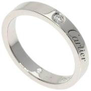 Pre-owned Platinum rings Cartier Vintage , Gray , Dames