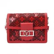 Pre-owned Fabric louis-vuitton-bags Louis Vuitton Vintage , Red , Dame...