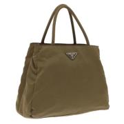 Pre-owned Nylon prada-bags Prada Vintage , Brown , Dames