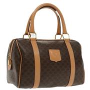 Pre-owned Leather handbags Celine Vintage , Brown , Dames