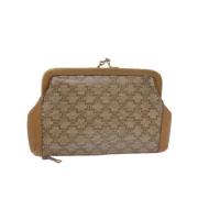 Pre-owned Canvas celine-bags Celine Vintage , Beige , Dames