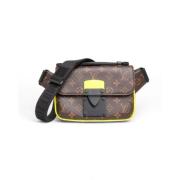 Pre-owned Canvas louis-vuitton-bags Louis Vuitton Vintage , Brown , Da...