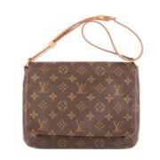 Pre-owned Canvas louis-vuitton-bags Louis Vuitton Vintage , Brown , Da...