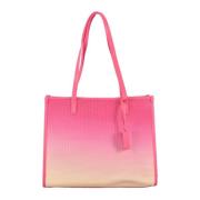 Stijlvolle PU-tas Msgm , Pink , Dames