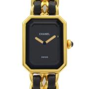 Pre-owned Glass watches Chanel Vintage , Yellow , Dames