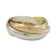 Pre-owned Rose Gold rings Cartier Vintage , Yellow , Dames