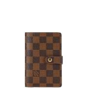 Pre-owned Canvas wallets Louis Vuitton Vintage , Brown , Dames