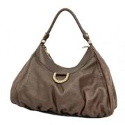 Pre-owned Leather gucci-bags Gucci Vintage , Brown , Dames