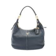 Pre-owned Leather prada-bags Prada Vintage , Blue , Dames