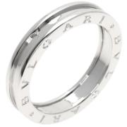 Pre-owned White Gold rings Bvlgari Vintage , Gray , Heren