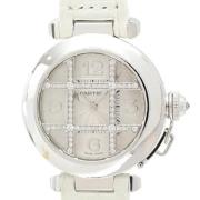 Pre-owned Metal watches Cartier Vintage , Gray , Dames