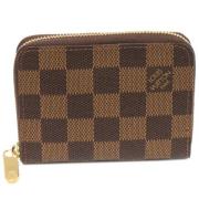 Pre-owned Canvas wallets Louis Vuitton Vintage , Brown , Dames