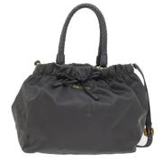 Pre-owned Fabric prada-bags Prada Vintage , Gray , Dames