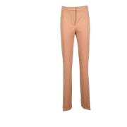 Elegante Viscose Blend Broek Pinko , Brown , Dames