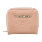 Stijlvolle Portemonnee van Kunstleer Plein Sport , Pink , Dames