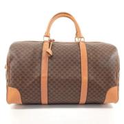 Pre-owned Canvas travel-bags Celine Vintage , Brown , Dames