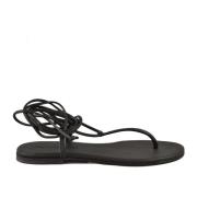 Ciabatta Schoenen met Rubberen Zool Skills & Genes , Black , Dames