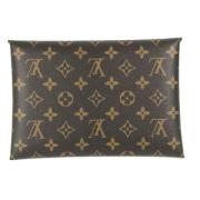 Pre-owned Canvas clutches Louis Vuitton Vintage , Brown , Dames