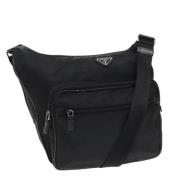 Pre-owned Nylon prada-bags Prada Vintage , Black , Dames