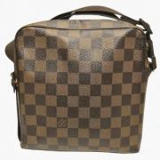 Pre-owned Fabric shoulder-bags Louis Vuitton Vintage , Brown , Dames