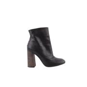 Pre-owned Leather boots Chloé Pre-owned , Black , Dames