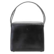 Pre-owned Leather handbags Givenchy Pre-owned , Black , Dames