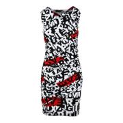 Damesjurk in Viscosemix Love Moschino , Multicolor , Dames