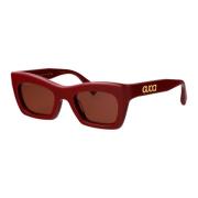 Stijlvolle zonnebril Gg1773S Gucci , Red , Dames