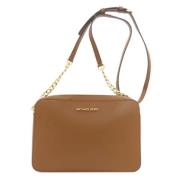 Pre-owned Canvas shoulder-bags Michael Kors Pre-owned , Brown , Dames