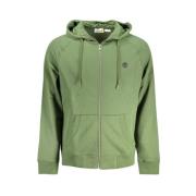 Groene Katoenen Trui Timberland , Green , Heren