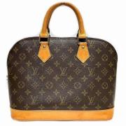 Pre-owned Canvas handbags Louis Vuitton Vintage , Brown , Dames