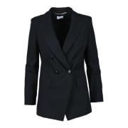 Elegante Blazer met Polyester Mix Marella , Black , Dames