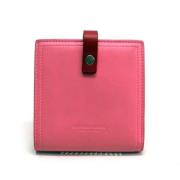 Pre-owned Leather wallets Bottega Veneta Vintage , Pink , Dames